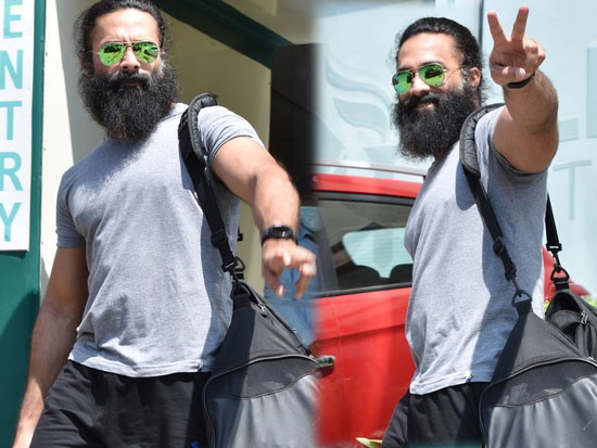 Actor Navdeep Spotted at Gym